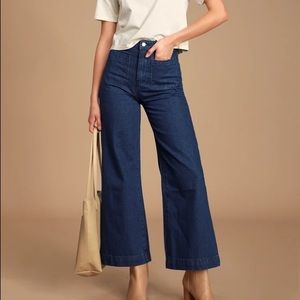 Rollas Wide Leg Flare Sailor Jeans Retro 70s